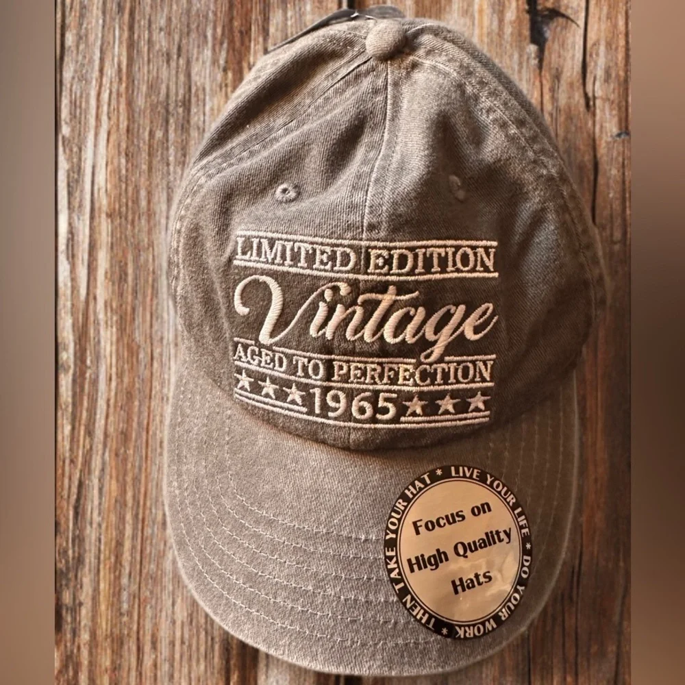 New Unisex Adult Sized Vintage 1965 Hat Baseball‎ Cap Adjustable ~ Birthday Gift